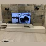 Тумба под ТВ белая премиум