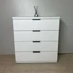 Комод белый с ящиками